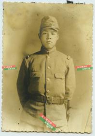 民国穿军装制服年轻日军军人老照片