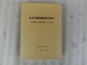 社会主义市场经济の步伐【计画经济から市场经济移行 プの一考察】 第一卷 日文版 精装 带盒