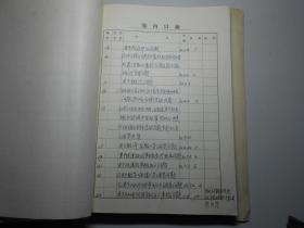 天津某国营棉纺厂 《破产工作有关会议记录及大事记 》67页 （附：该厂1982年党委常委会议记录 一册 142页）