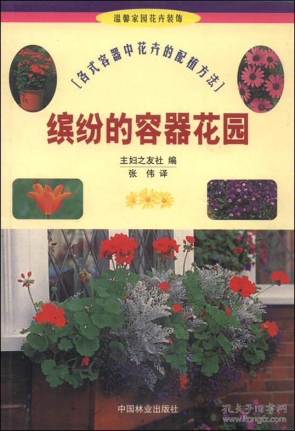 温馨家园花卉装饰：缤纷的容器花园