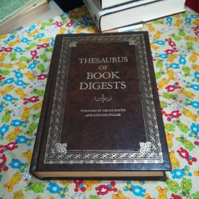 THESAURUS OF BOOK DIGESTS【同义词典书的摘要】