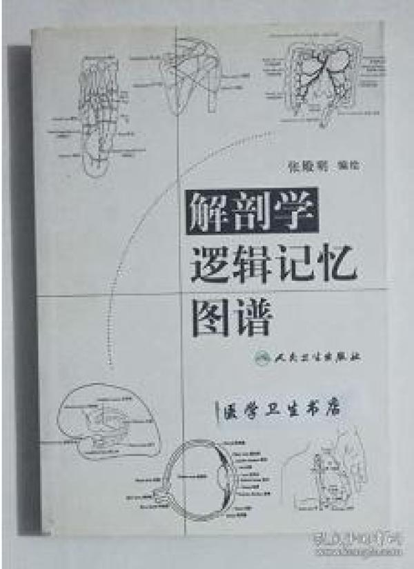 解剖学逻辑记忆图谱     张殿明  编绘，本书系绝版书，九五品（基本全新），无字迹，现货，正版（假一赔十）