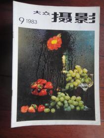 大众摄影月刊1983-9(收藏用)大众摄影杂志社D-48