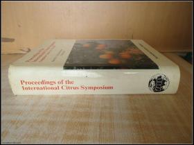 精装16开 厚册《Proceedings of the international Citrus Symposium 国际柑橘研讨会论文集》见图