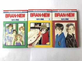 日文原版漫画 Bran-new 新好男孩（1-3全）
