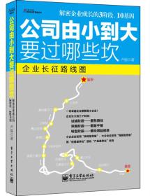 公司由小到大要过哪些坎：—解密创业企业成长经营3阶段、10基因；宋新宇推荐“能长大的企业是有规律的，中小企业的成长地图”； 7大本土全景案例.博瑞森