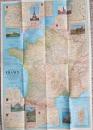现货 national geographic美国国家地理地图1971年6月Traveler's Map of France旅行者地图之法国