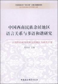 中国西南杂居地区语言关系与多语和谐研究