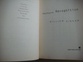Pattern Recognition 英文原版 16开
