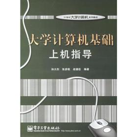 21世纪大学计算机系列教材:大学计算机基础上机指导