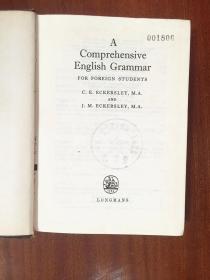 DICTIONARY  A comprehensive English grammar for foreign students
