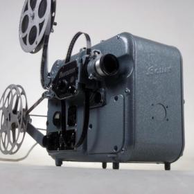 古董电影机收藏德国鲍尔/Bauer 16毫米/16mm电影机/放映机功能好
