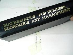 Mathematics of Economics and Busines