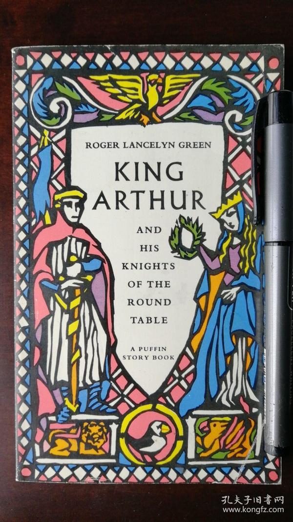 King Arthur and His Knights of the Round Table《亚瑟王及其圆桌骑士》（木刻插图版）（英国进口）