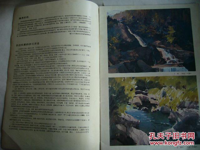 色彩风景 中等美术学校·青少年美术辅导作品（5）