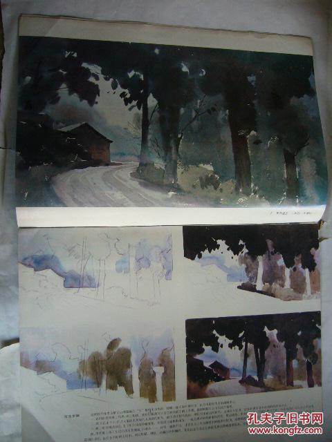 色彩风景 中等美术学校·青少年美术辅导作品（5）