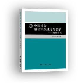 中国社会治理实践理论与创新——武昌模式