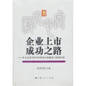 企业上市成功之路：光大证券对IPO审核要点的解读与案例分析