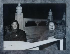 毛主席和林彪 老照片一张HXTX100738