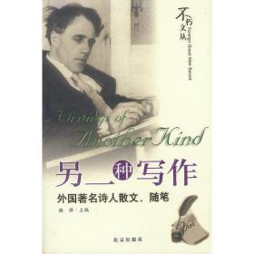 另一种写作：外国著名诗人散文、随笔