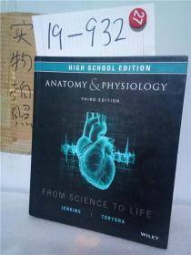 正版实拍；Anatomy and Physiology: From Science to Life, Wiley High School Edition