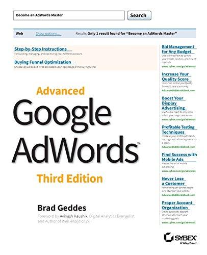 Advanced Google AdwordsThird Editiong