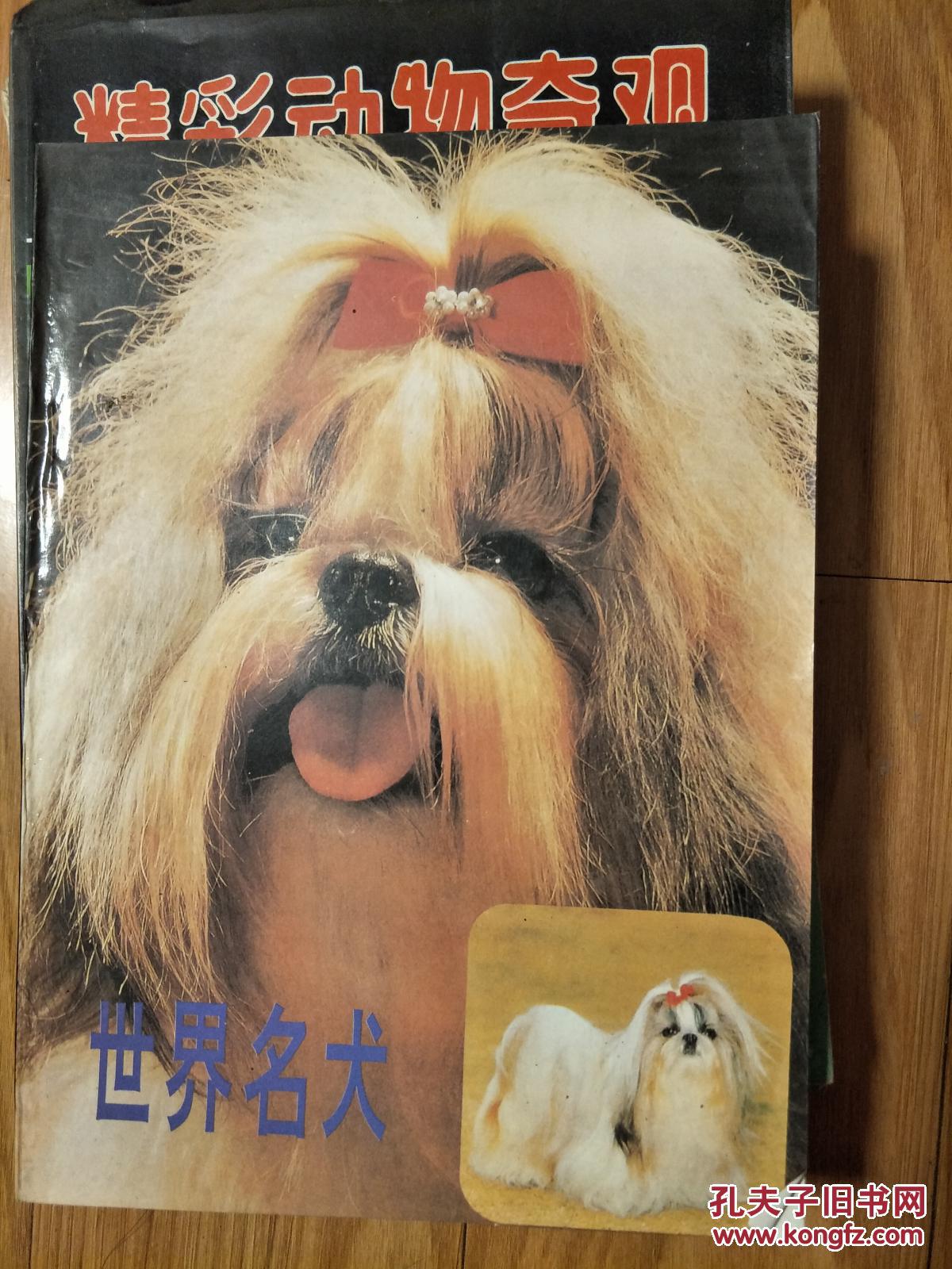 《世界名犬》铜版纸彩印，世界名犬大全！