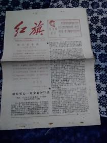 《红旗》南通地专机关张思德革命造反队印，第二期，一九六七年四月五日，含炮打司今部——我的第一张。