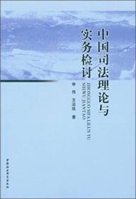 中国司法理论与实务检讨