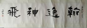老书法家孙久纲书法《翰逸神飞》