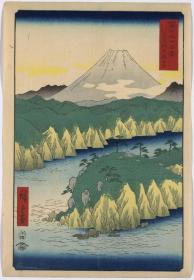 日本浮世绘版画  广重画  01315u