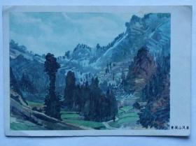 老画片—青城山风景
