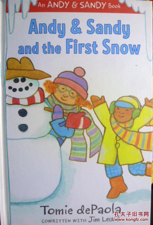 英文原版   少儿绘本    An Andy & Sandy Book: Andy & Sandy and the First Snow    安迪&桑迪和第一场雪