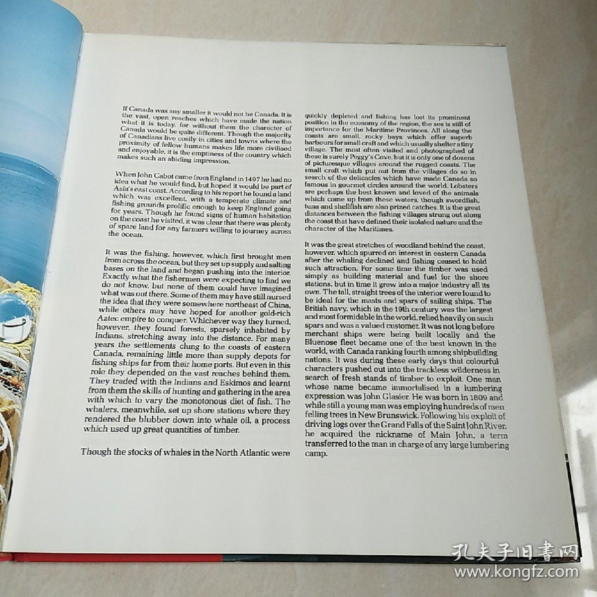 Canada 【精装，英文版精美画册】