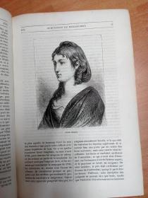 1866年出版法文原版历史图书：Histoire de la Révolution Française Tome Second  法国大革命史 第二卷（大16开精装）