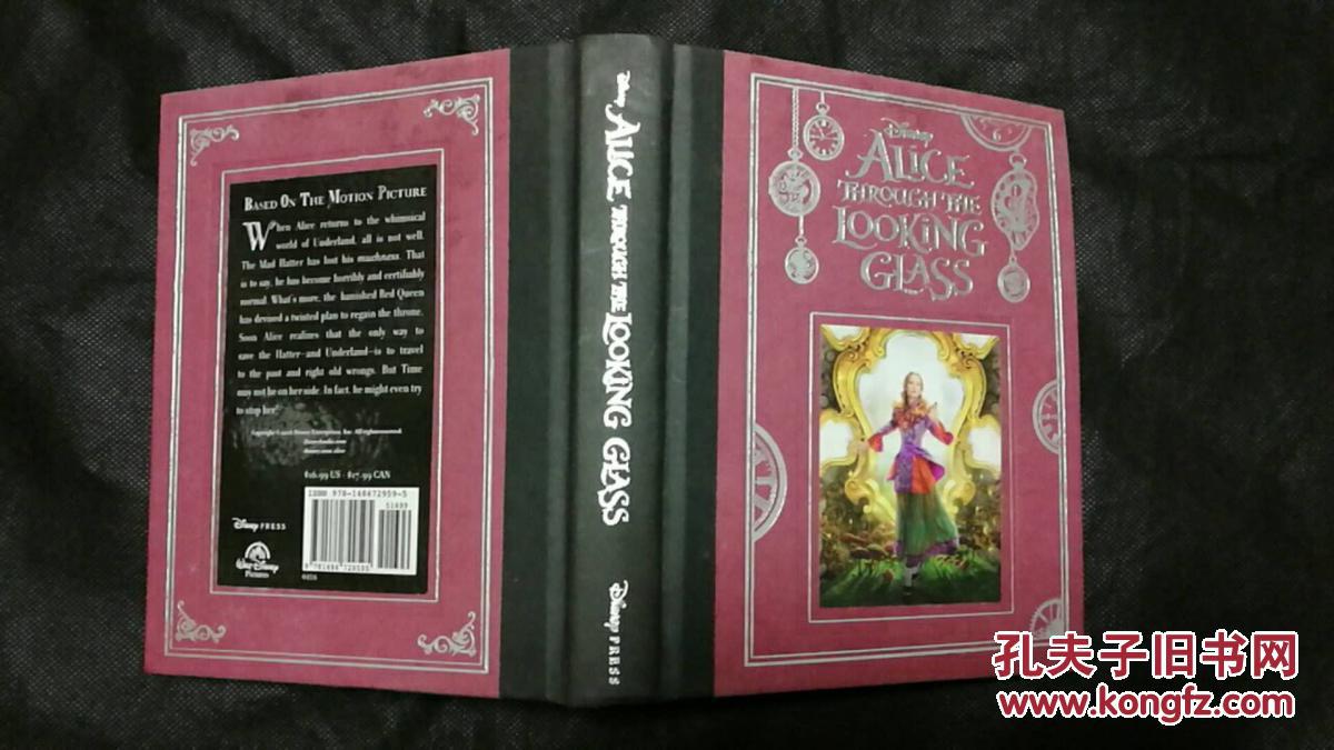 爱丽丝梦游仙境 精装毛边本 Alice Through the Looking Glass