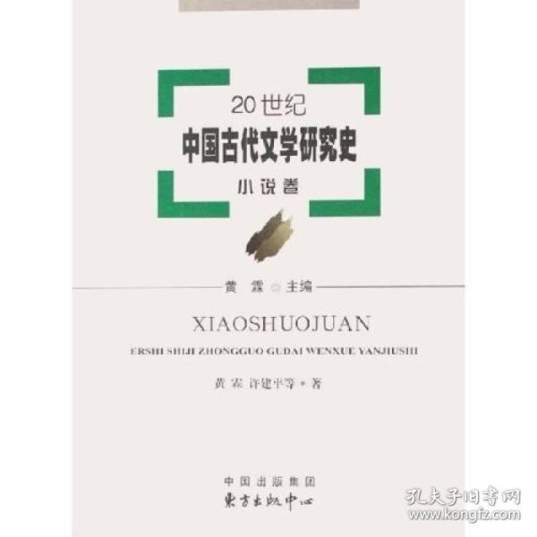 20世纪中国古代文学研究史