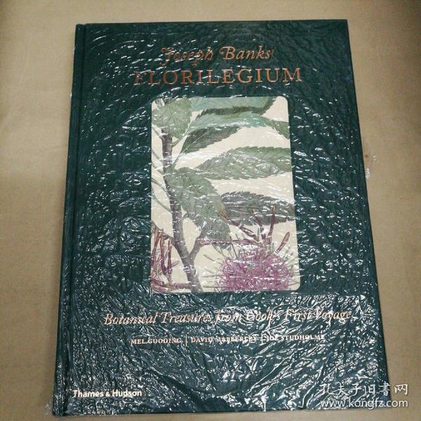 约瑟夫班克斯的花谱 精装大开本 塑封 原版 Joseph Banks' Florilegium: Botanical Treasures from Cook's First Voyage