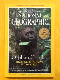 NATINAL GEOGRAPHIC 2000 带地图一张