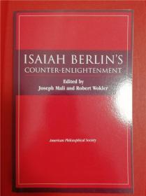 Isaiah Berlin's Counter-Enlightenment（以赛亚伯林的反启蒙）研究文集