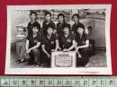 一般合影照39--服装厂女队在1980年系统职工足球赛中荣获第一名合影留念