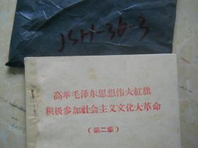 高举毛泽东思想伟大旗帜积极参加社会主义*****~（第二集）