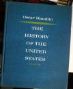 精装原版 the  History of the United States, Volume Two 美国历史第二卷(插图版 ) 哈佛大学著名历史学家 韩德林