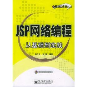JSP网络编程从基础到实践 邓子云 电子工业出版社 2005年01月01日 9787121015823