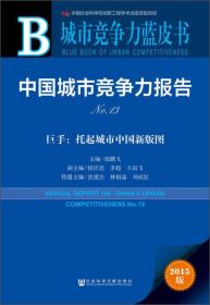 【可开票】城市竞争力蓝皮书·中国城市竞争力报告No.13·巨手：托起城市中国新版图