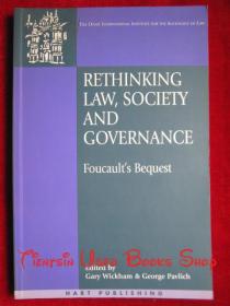 Rethinking Law, Society and Governance: Foucault's Bequest（货号TJ）重新思考法律、社会和治理：福柯的遗赠