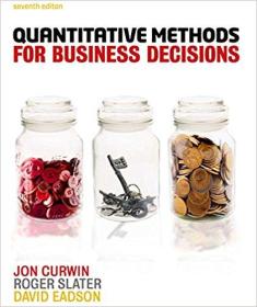 Quantitative Methods for Business Decisions