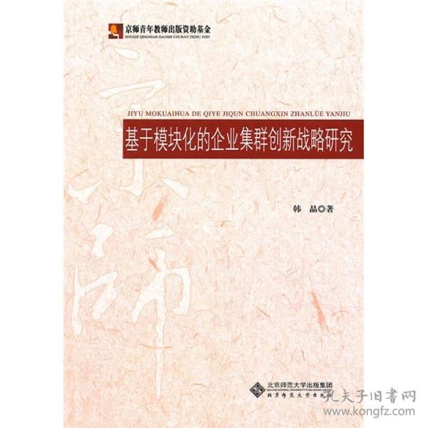 基于模块化的企业集群创新战略研究