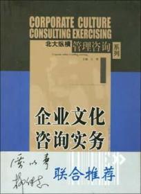 企业文化咨询实务 专著 王璞，武凌著 qi ye wen hua zi xun shi wu