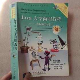 Java大学简明教程：实例程序设计